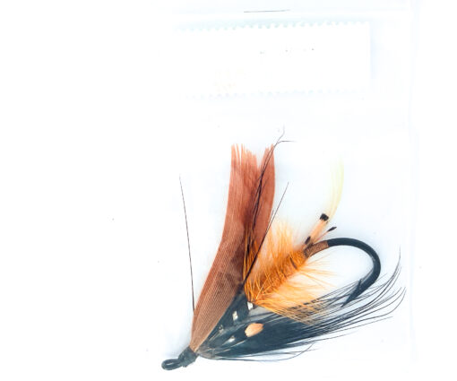 Alternative view of Hardy of Alnwick Ackroyd Fully Dressed Salmon Fly 4/0 (Unused, Original Hardy Tag, c.1960s)
