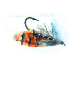 Alternative view of Hardy of Alnwick, Black Ranger, Fully Dressed Salmon Fly 2/0 (Unused, In Original Sealed Packet, c.1960s)