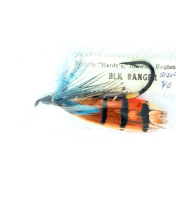Hardy of Alnwick, Black Ranger, Fully Dressed Salmon Fly 3/0 (Unused, In Original Sealed Packet, c.1960s)