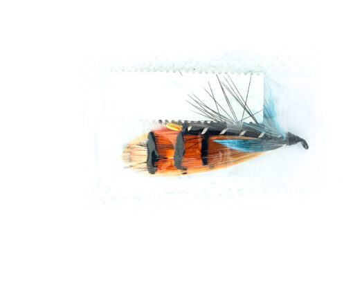 Alternative view of Hardy of Alnwick, Black Ranger, Fully Dressed Salmon Fly 3/0 (Unused, In Original Sealed Packet, c.1960s)
