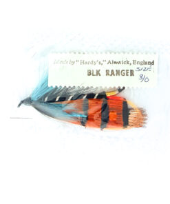 Hardy of Alnwick, Black Ranger, Fully Dressed Salmon Fly 3/0 (Unused, In Original Sealed Packet, c.1960s)