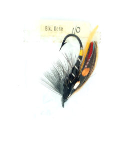 Alternative view of Hardy of Alnwick, Black Dose, Fully Dressed Salmon Fly 1/0 (Unused, In Original Sealed Packet, c.1960s)