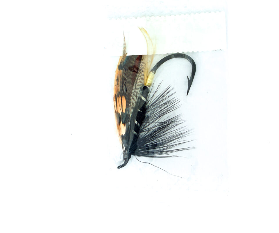 Alternative view of Hardy of Alnwick, Black Dose, Fully Dressed Salmon Fly 3/0 (Unused, In Original Sealed Packet, c.1960s)