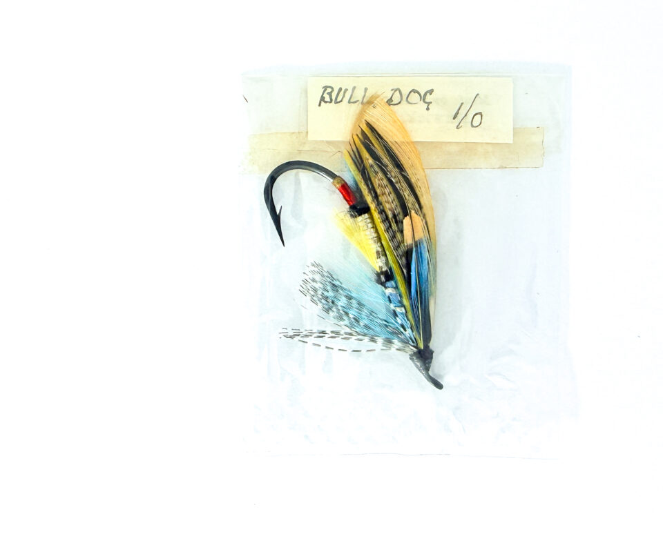 Hardy of Alnwick, Bull Dog, Fully Dressed Salmon Fly 1/0 (Unused, In Original Sealed Packet, c.1960s)