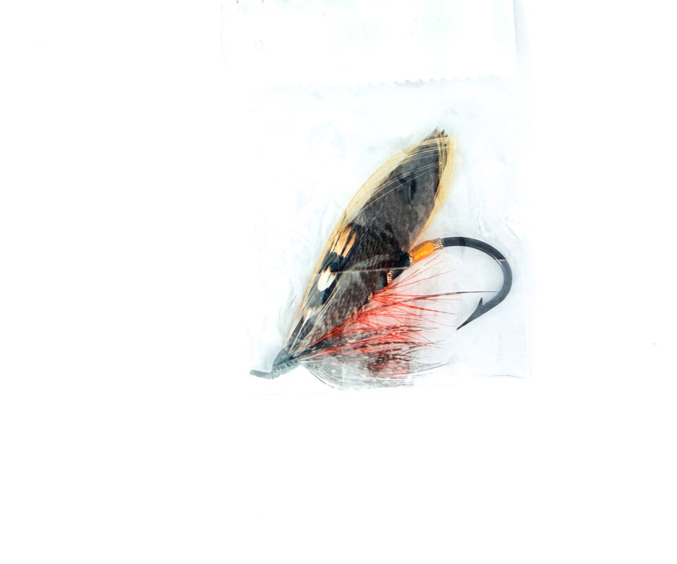 Alternative view of Hardy of Alnwick, Morattaja, Fully Dressed Salmon Fly 1/0 (Unused, In Original Sealed Packet, c.1960s)