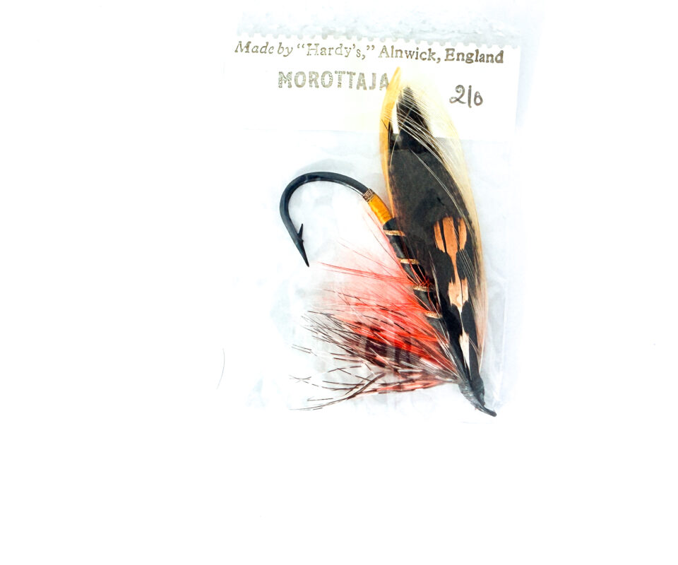Hardy of Alnwick, Morattaja, Fully Dressed Salmon Fly 2/0 (Unused, In Original Sealed Packet, c.1960s)