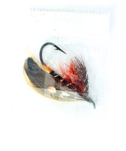 Alternative view of Hardy of Alnwick, Morattaja, Fully Dressed Salmon Fly 2/0 (Unused, In Original Sealed Packet, c.1960s)