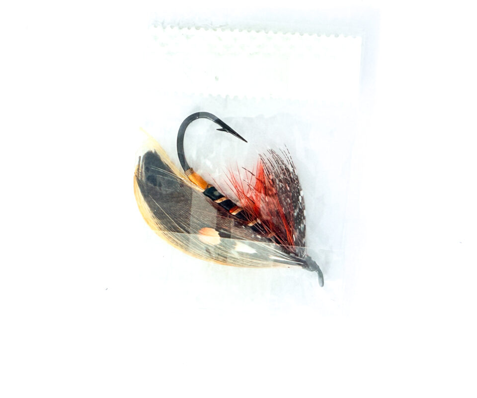 Alternative view of Hardy of Alnwick, Morattaja, Fully Dressed Salmon Fly 2/0 (Unused, In Original Sealed Packet, c.1960s)