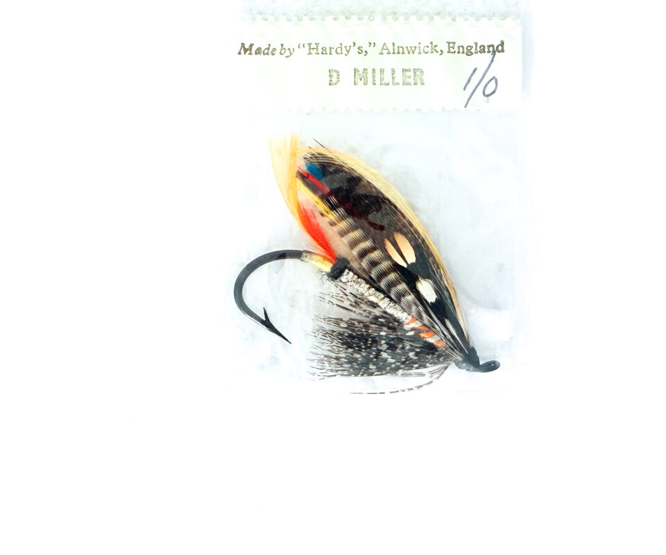 Hardy of Alnwick, Dusty Miller, Fully Dressed Salmon Fly 1/0 (Unused, In Original Sealed Packet, c.1960s)