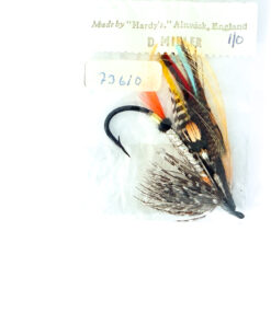 Hardy of Alnwick, Dusty Miller, Fully Dressed Salmon Fly 1/0 (Unused, In Original Sealed Packet, c.1960s)