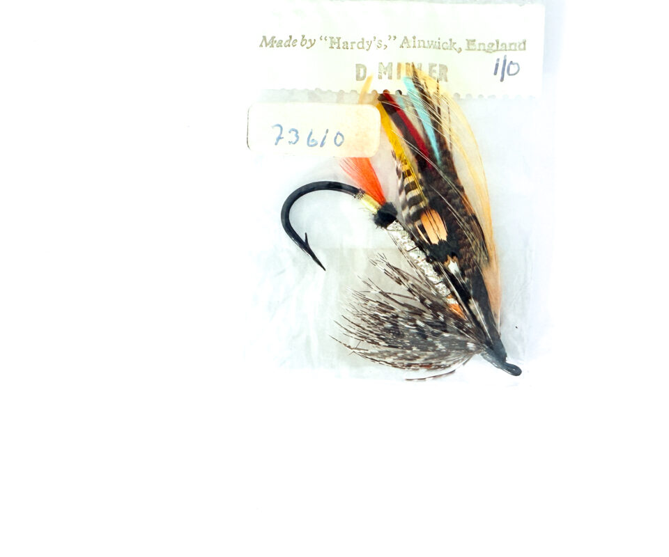 Hardy of Alnwick, Dusty Miller, Fully Dressed Salmon Fly 1/0 (Unused, In Original Sealed Packet, c.1960s)