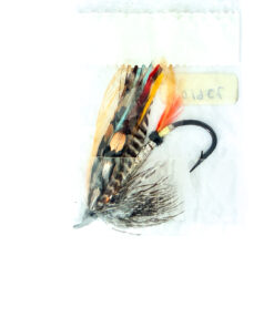 Alternative view of Hardy of Alnwick, Dusty Miller, Fully Dressed Salmon Fly 1/0 (Unused, In Original Sealed Packet, c.1960s)