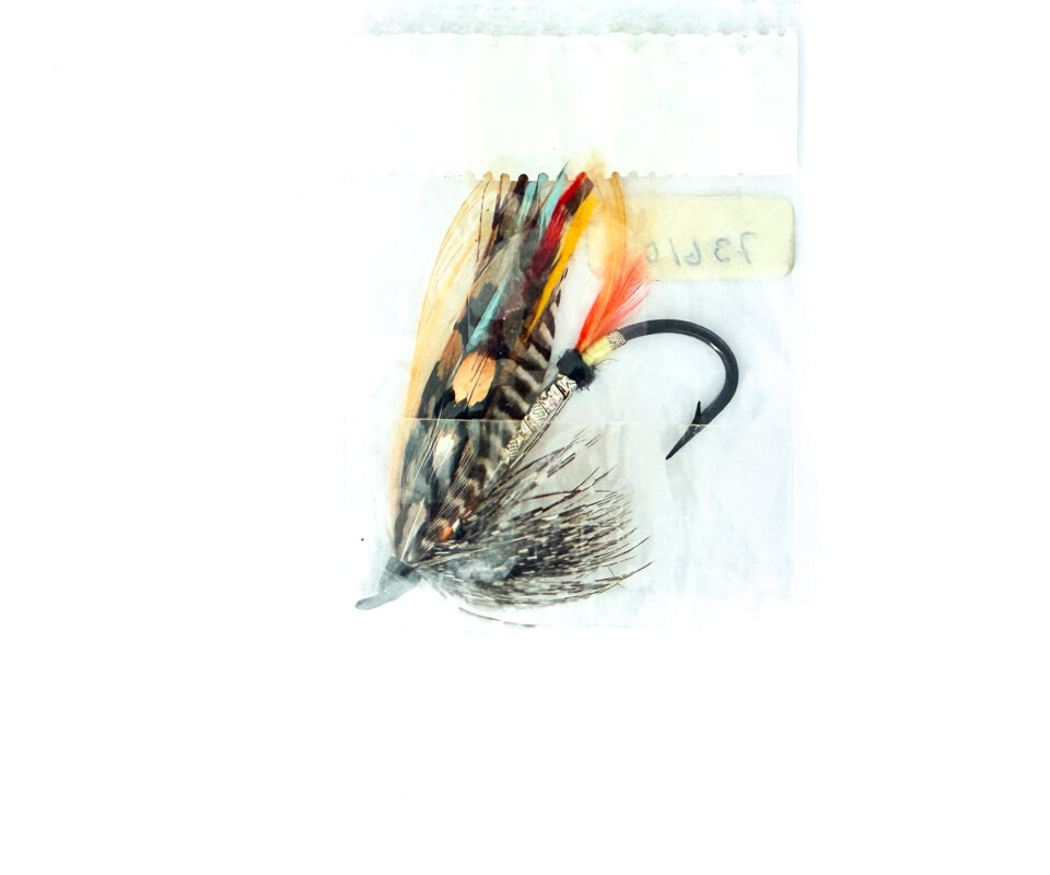 Alternative view of Hardy of Alnwick, Dusty Miller, Fully Dressed Salmon Fly 1/0 (Unused, In Original Sealed Packet, c.1960s)