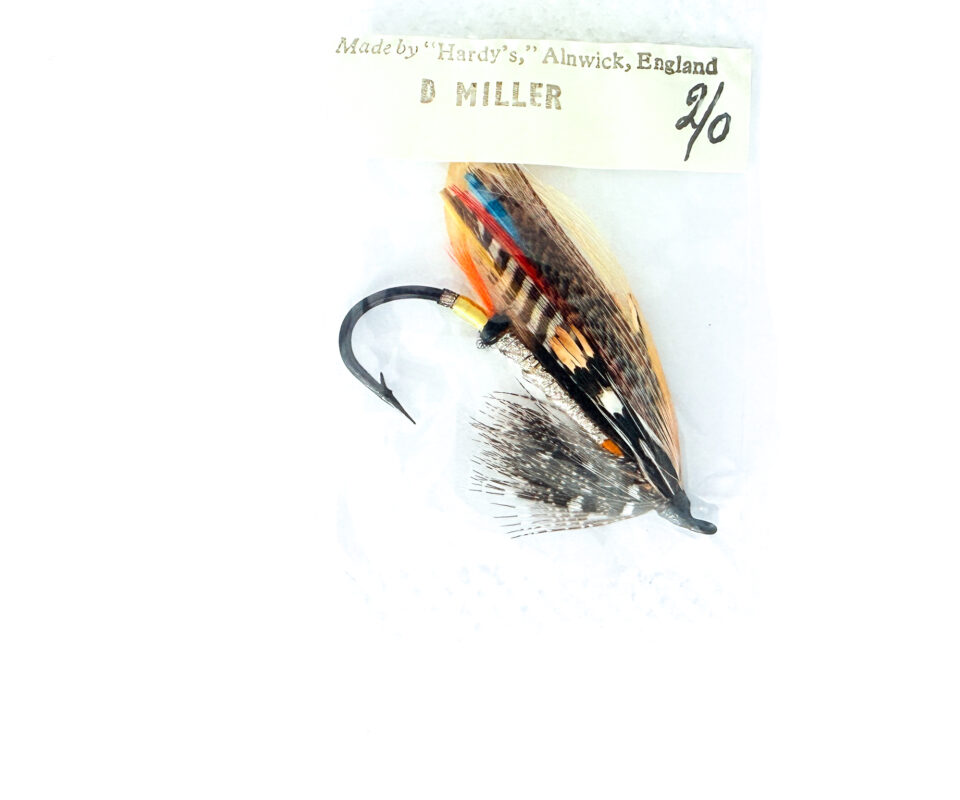 Hardy of Alnwick, Dusty Miller, Fully Dressed Salmon Fly 2/0 (Unused, In Original Sealed Packet, c.1960s)