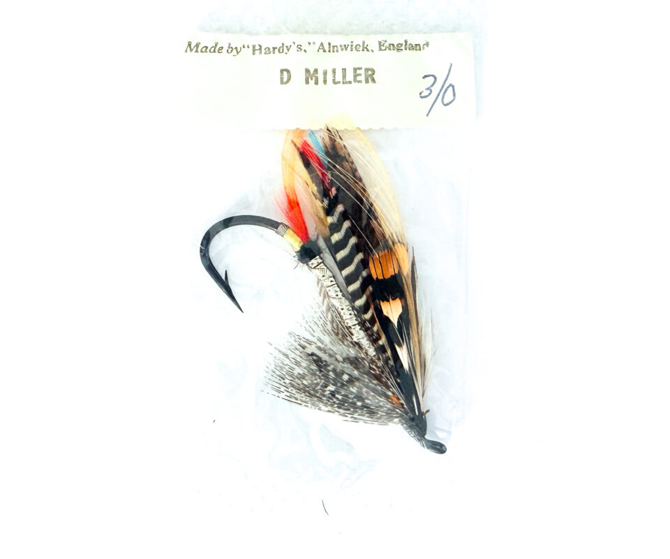 Hardy of Alnwick, Dusty Miller, Fully Dressed Salmon Fly 3/0 (Unused, In Original Sealed Packet, c.1960s)