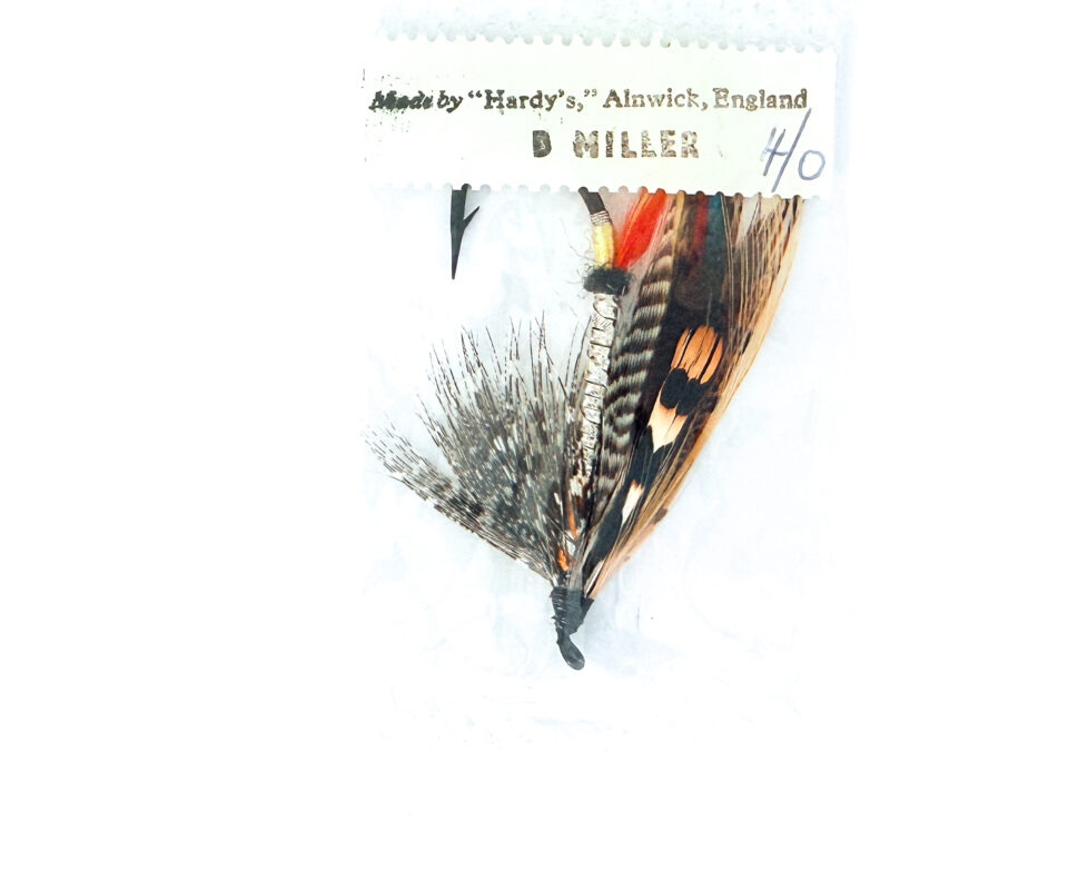 Hardy of Alnwick, Dusty Miller, Fully Dressed Salmon Fly 4/0 (Unused, In Original Sealed Packet, c.1960s)