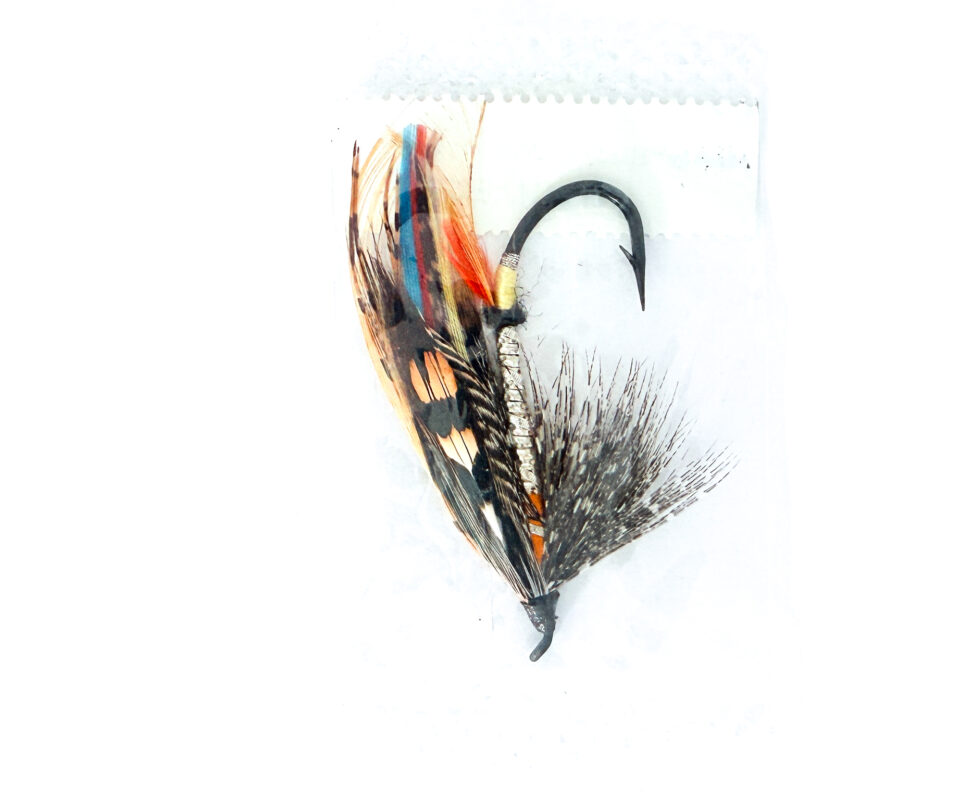 Alternative view of Hardy of Alnwick, Dusty Miller, Fully Dressed Salmon Fly 4/0 (Unused, In Original Sealed Packet, c.1960s)