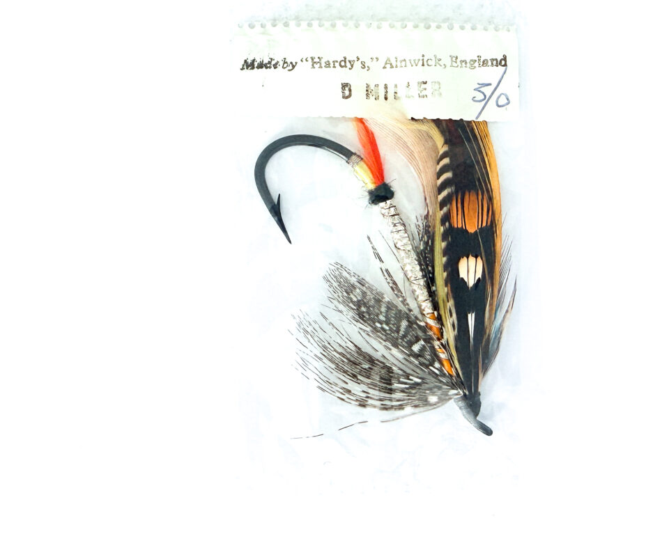 Hardy of Alnwick, Dusty Miller, Fully Dressed Salmon Fly 5/0 (Unused, In Original Sealed Packet, c.1960s)