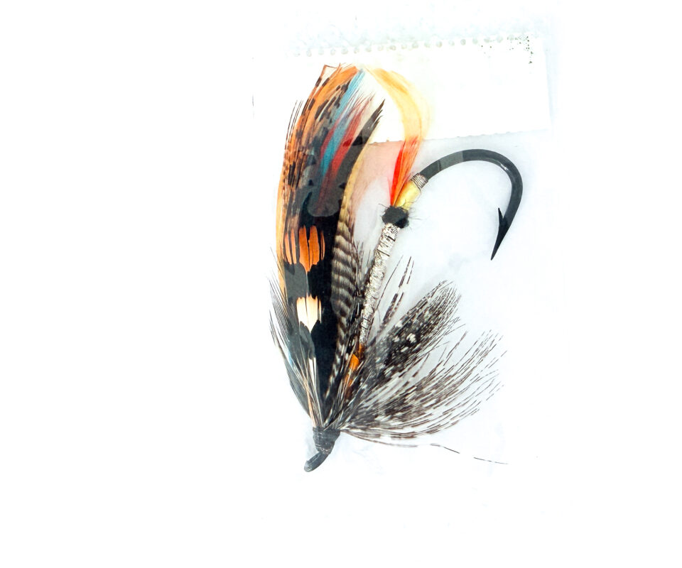 Alternative view of Hardy of Alnwick, Dusty Miller, Fully Dressed Salmon Fly 5/0 (Unused, In Original Sealed Packet, c.1960s)