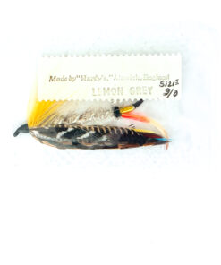 Hardy of Alnwick, Lemon Grey, Fully Dressed Salmon Fly 2/0 (Unused, In Original Sealed Packet, c.1960s)