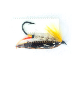 Alternative view of Hardy of Alnwick, Lemon Grey, Fully Dressed Salmon Fly 2/0 (Unused, In Original Sealed Packet, c.1960s)