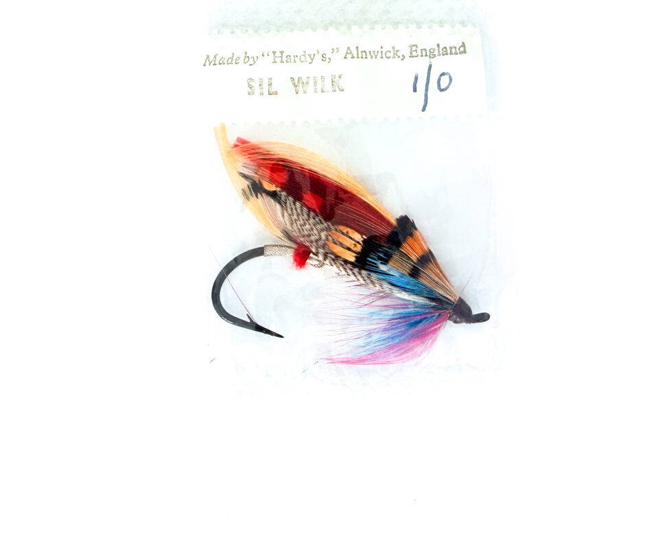 Hardy of Alnwick, Silver Wilkinson, Fully Dressed Salmon Fly 1/0 (Unused, In Original Sealed Packet, c.1960s)