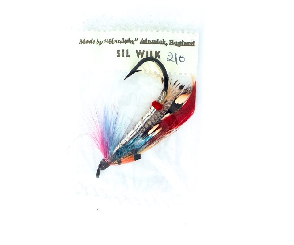 Hardy of Alnwick, Silver Wilkinson, Fully Dressed Salmon Fly 2/0 (Unused, In Original Sealed Packet, c.1960s)