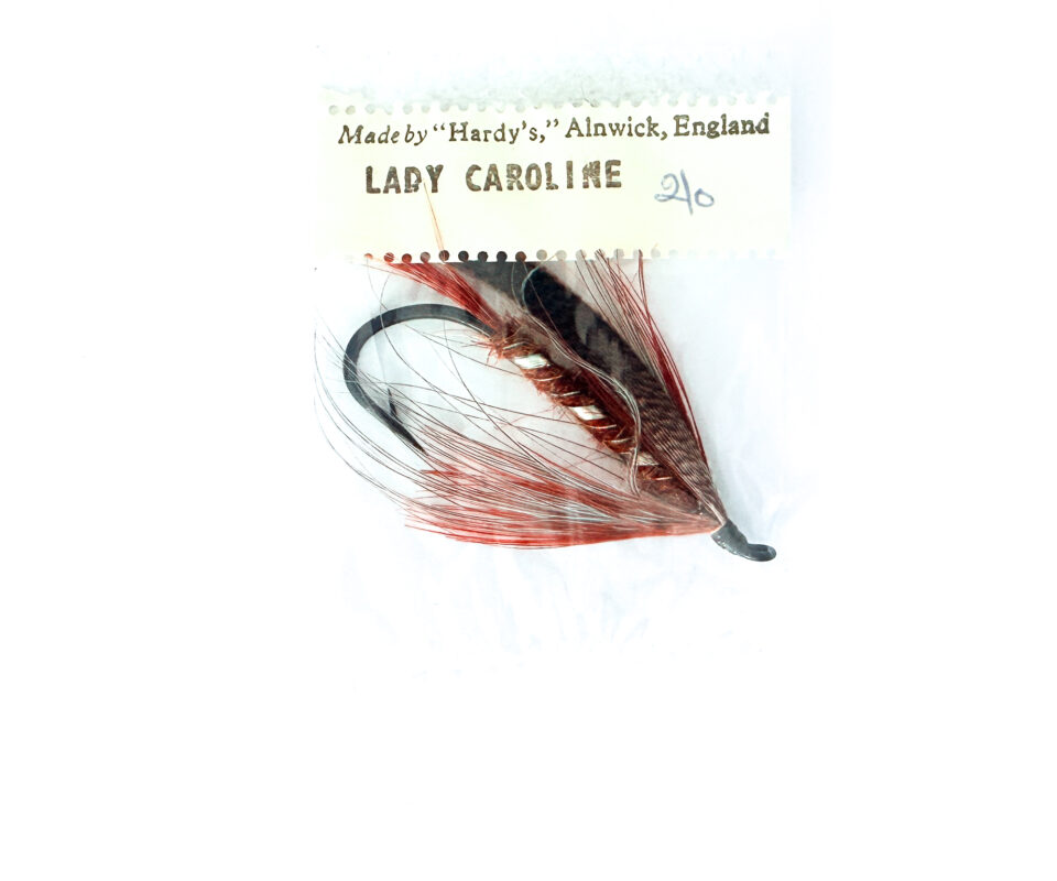 Hardy of Alnwick, Lady Caroline, Fully Dressed Salmon Fly 2/0 (Unused, In Original Sealed Packet, c.1960s)