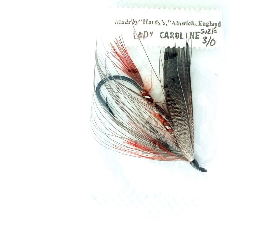 Hardy of Alnwick, Lady Caroline, Fully Dressed Salmon Fly 3/0 (Unused, In Original Sealed Packet, c.1960s)