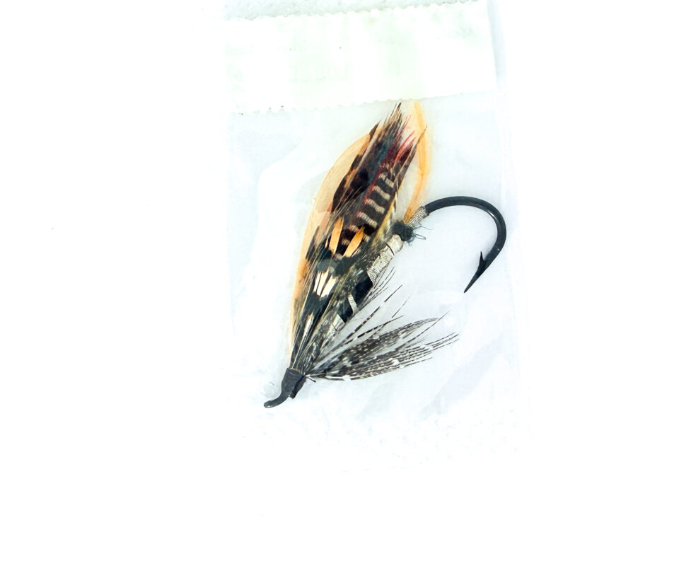 Alternative view of Hardy of Alnwick, Mar Lodge, Fully Dressed Salmon Fly 2/0 (Unused, In Original Sealed Packet, c.1960s)