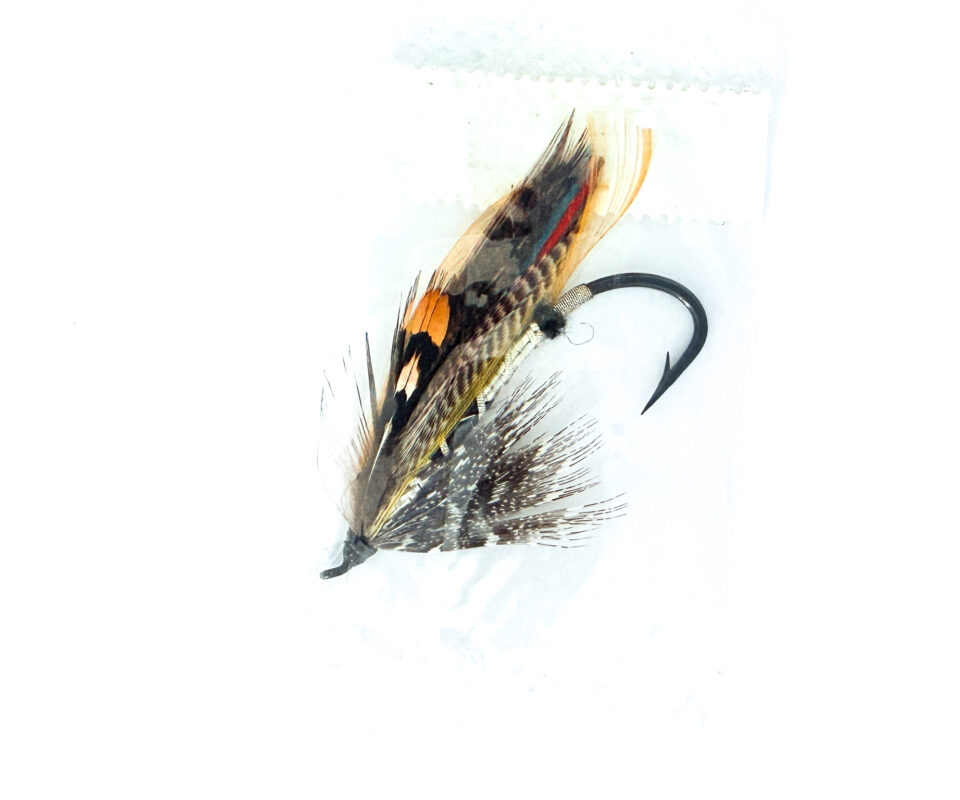 Alternative view of Hardy of Alnwick, Mar Lodge, Fully Dressed Salmon Fly 3/0 (Unused, In Original Sealed Packet, c.1960s)