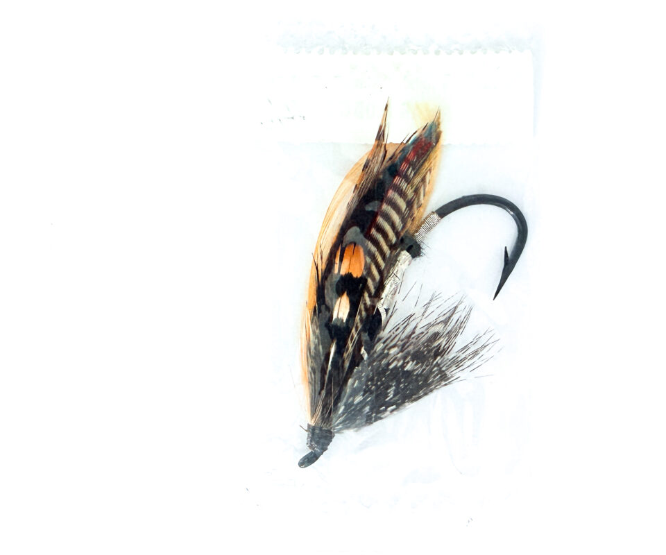 Alternative view of Hardy of Alnwick, Mar Lodge, Fully Dressed Salmon Fly 4/0 (Unused, In Original Sealed Packet, c.1960s)