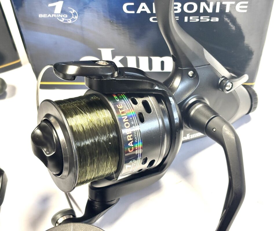 Alternative view of Okuma Carbonite CBF155 Fixed Spool Reels (Pair) Boxed