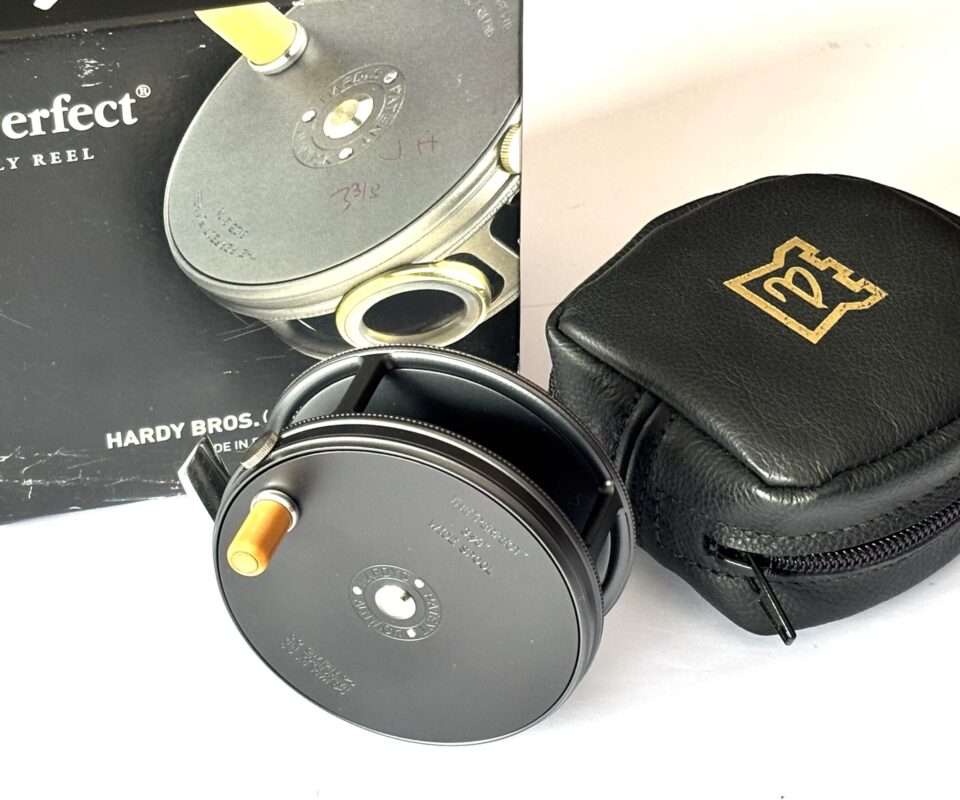 Hardy Perfect Wide Spool 3 3/8&rdquo; Trout Fly Reel