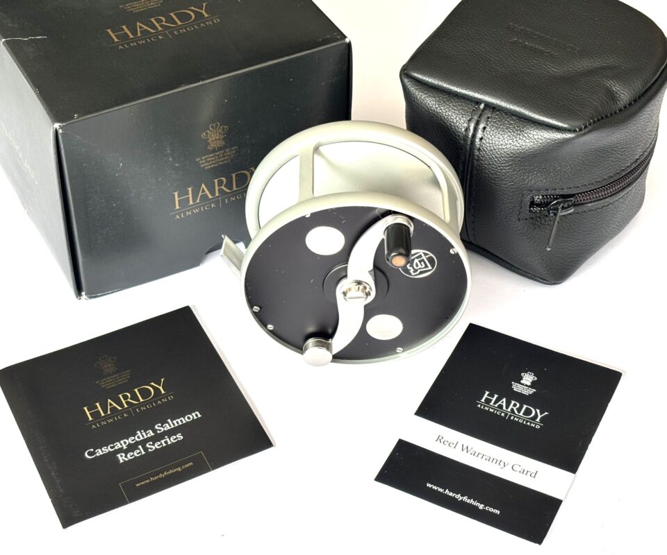 Hardy Cascapedia 4&rdquo; Salmon Fly Reel 10/11 MINT