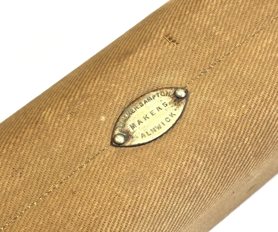 Walker Bampton Canvas & Wood Rod Tube