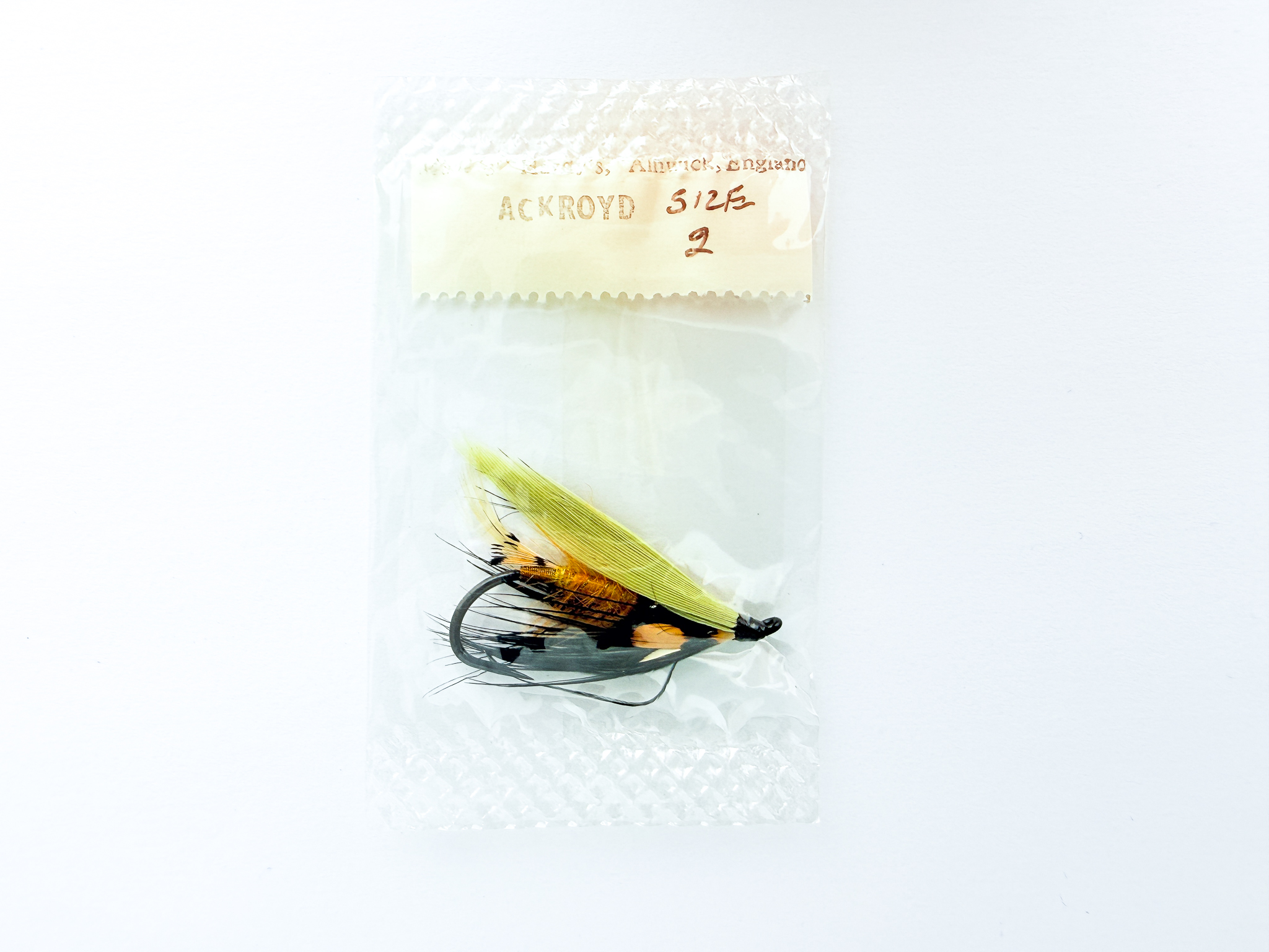 Hardy of Alnwick, Ackroyd, Fully Dressed Salmon Fly 2 (Unused, c.1960s)