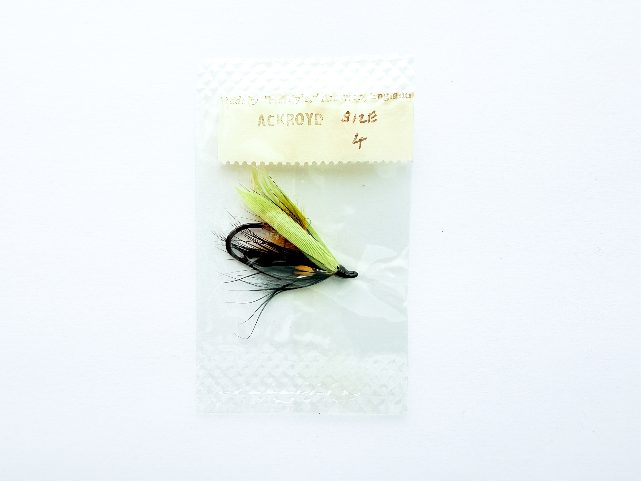 Hardy of Alnwick, Ackroyd, Fully Dressed Salmon Fly 4 (Unused, c.1960s)