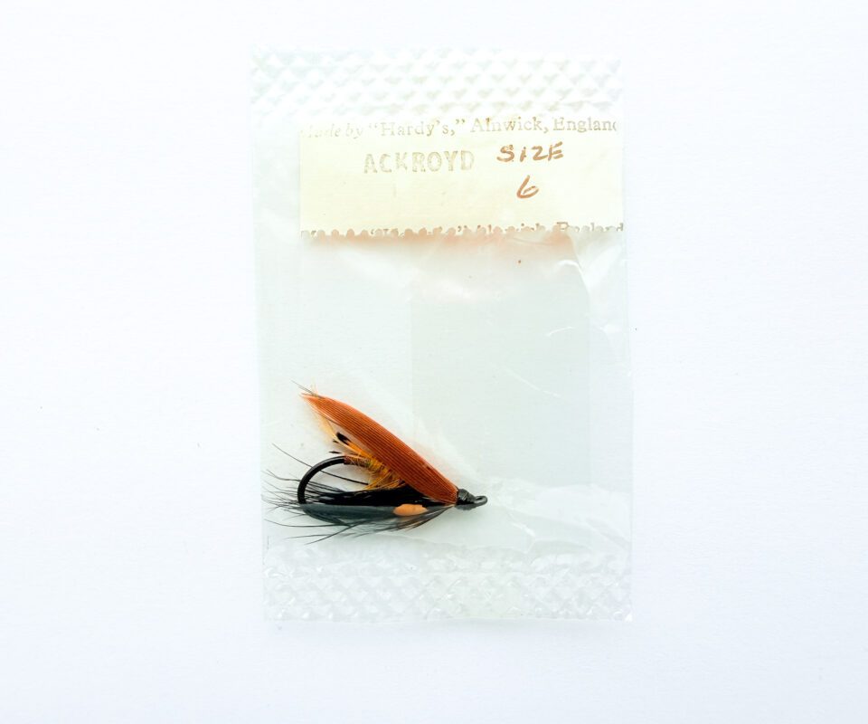 Hardy of Alnwick, Ackroyd, Fully Dressed Salmon Fly 6 (Unused, c.1960s)