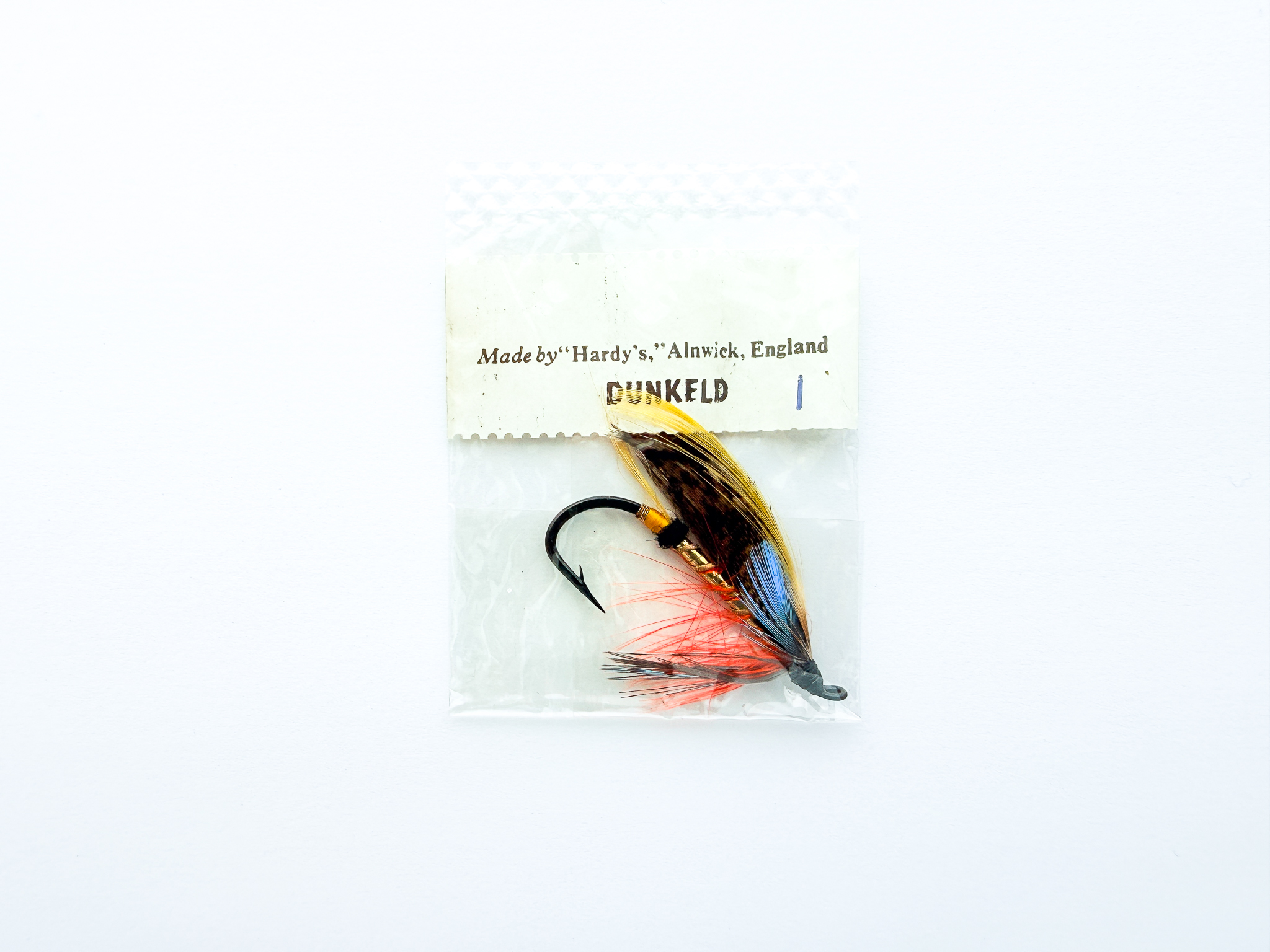 Hardy of Alnwick, Dunkeld, Fully Dressed Salmon Fly 1 (Unused, c.1960s)