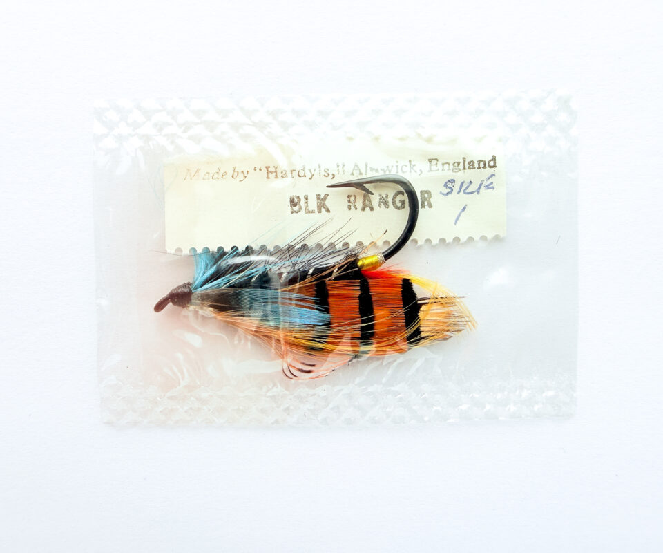 Hardy of Alnwick, Black Ranger, Fully Dressed Salmon Fly 1 (Unused, c.1960s)