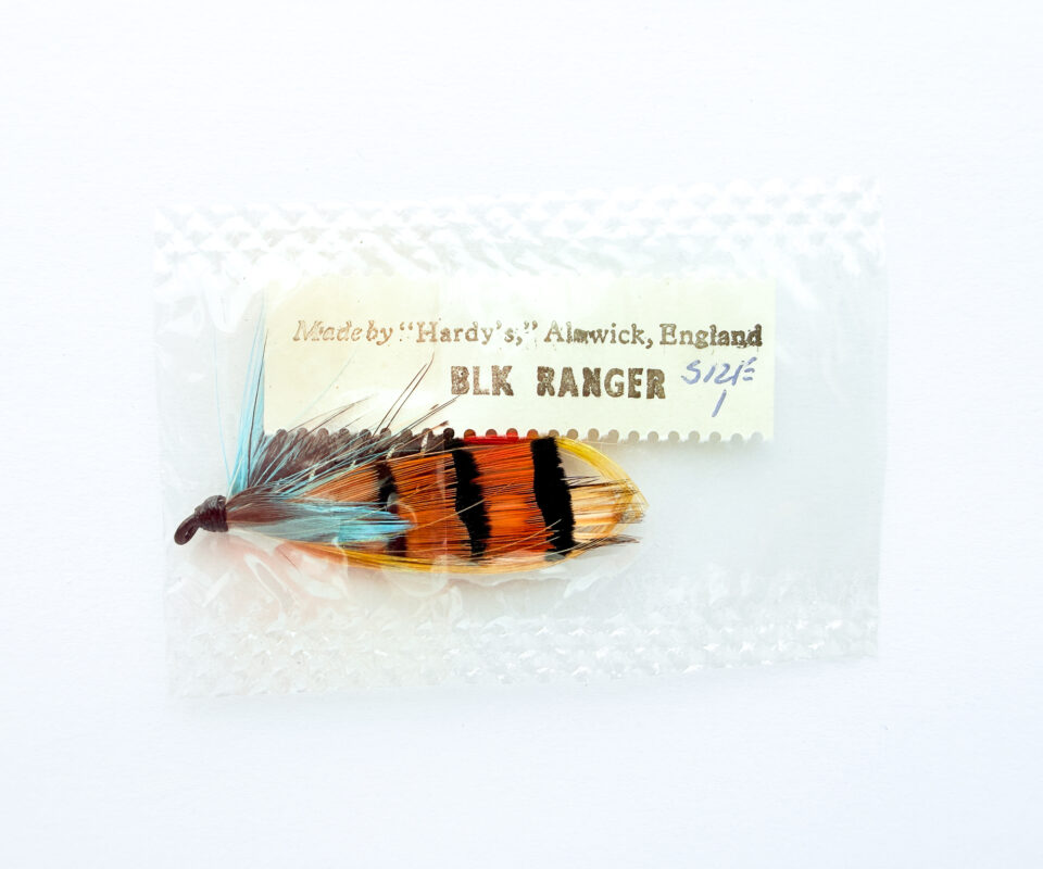 Hardy of Alnwick, Black Ranger, Fully Dressed Salmon Fly 1 (Unused, c.1960s)