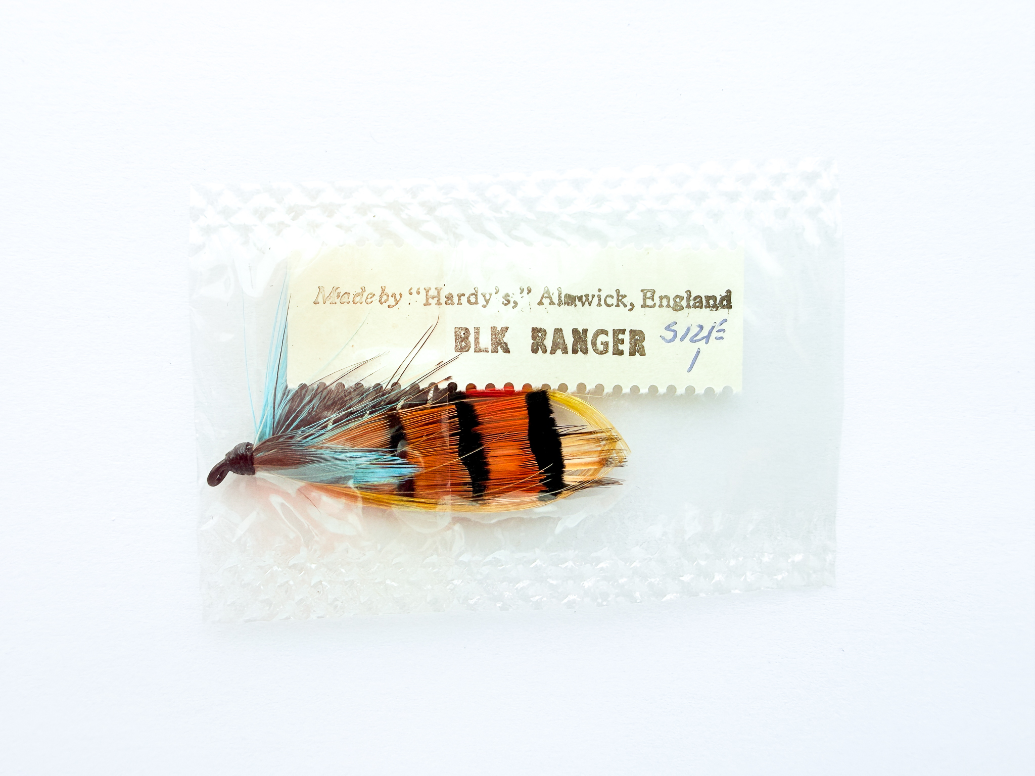 Hardy of Alnwick, Black Ranger, Fully Dressed Salmon Fly 1 (Unused, c.1960s)