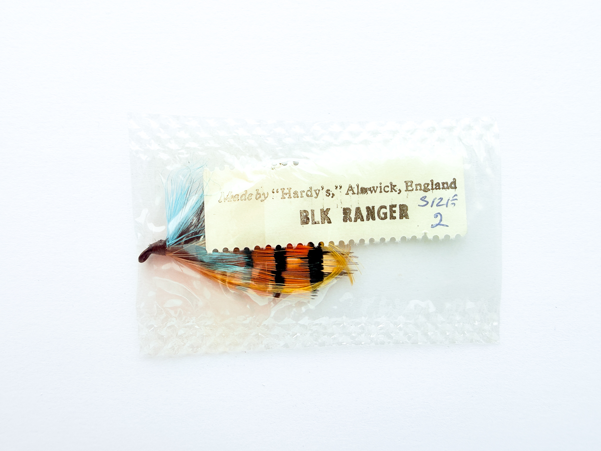 Hardy of Alnwick, Black Ranger, Fully Dressed Salmon Fly 2 (Unused, c.1960s)