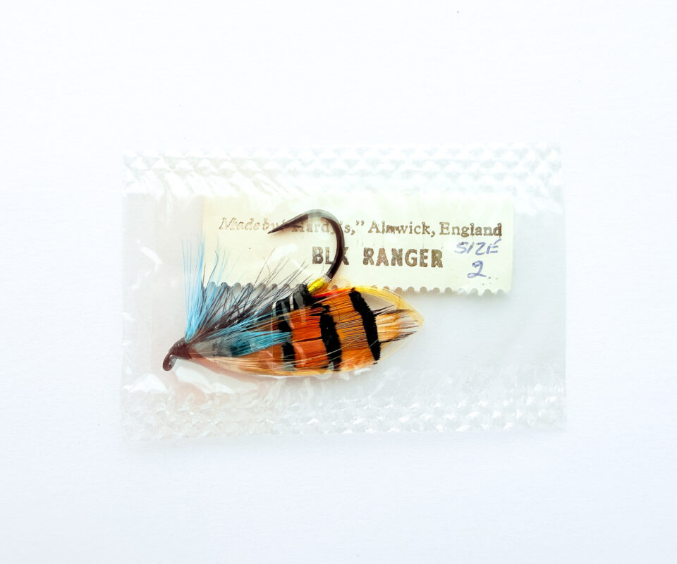 Hardy of Alnwick, Black Ranger, Fully Dressed Salmon Fly 2 (Unused, c.1960s)