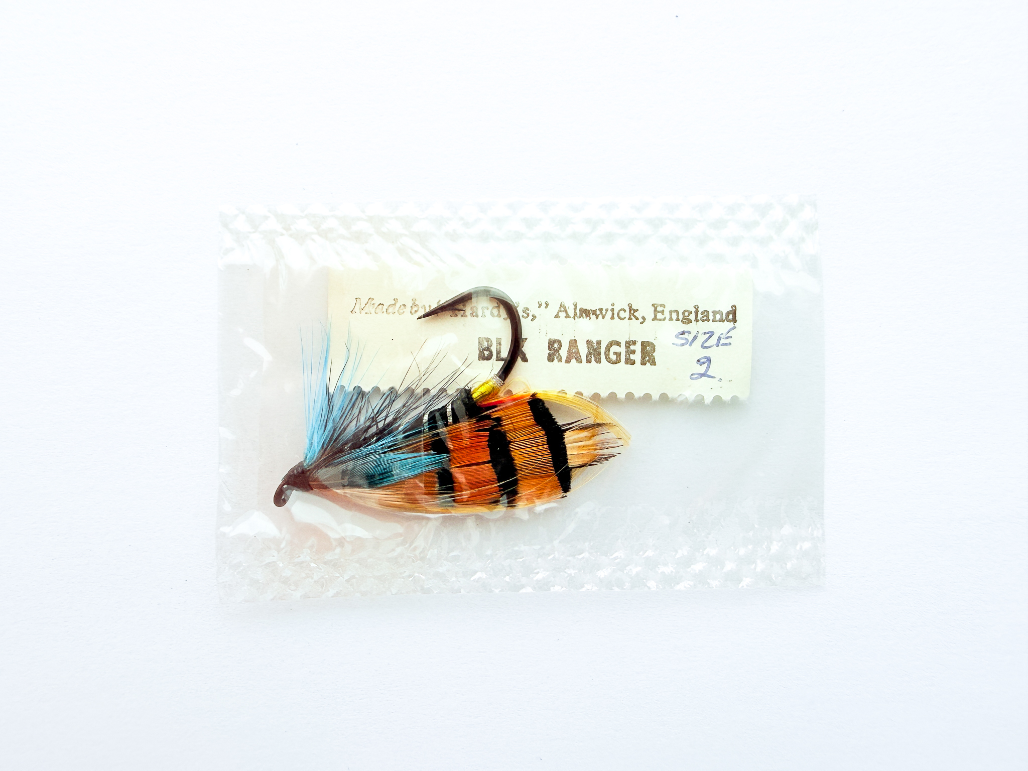 Hardy of Alnwick, Black Ranger, Fully Dressed Salmon Fly 2 (Unused, c.1960s)