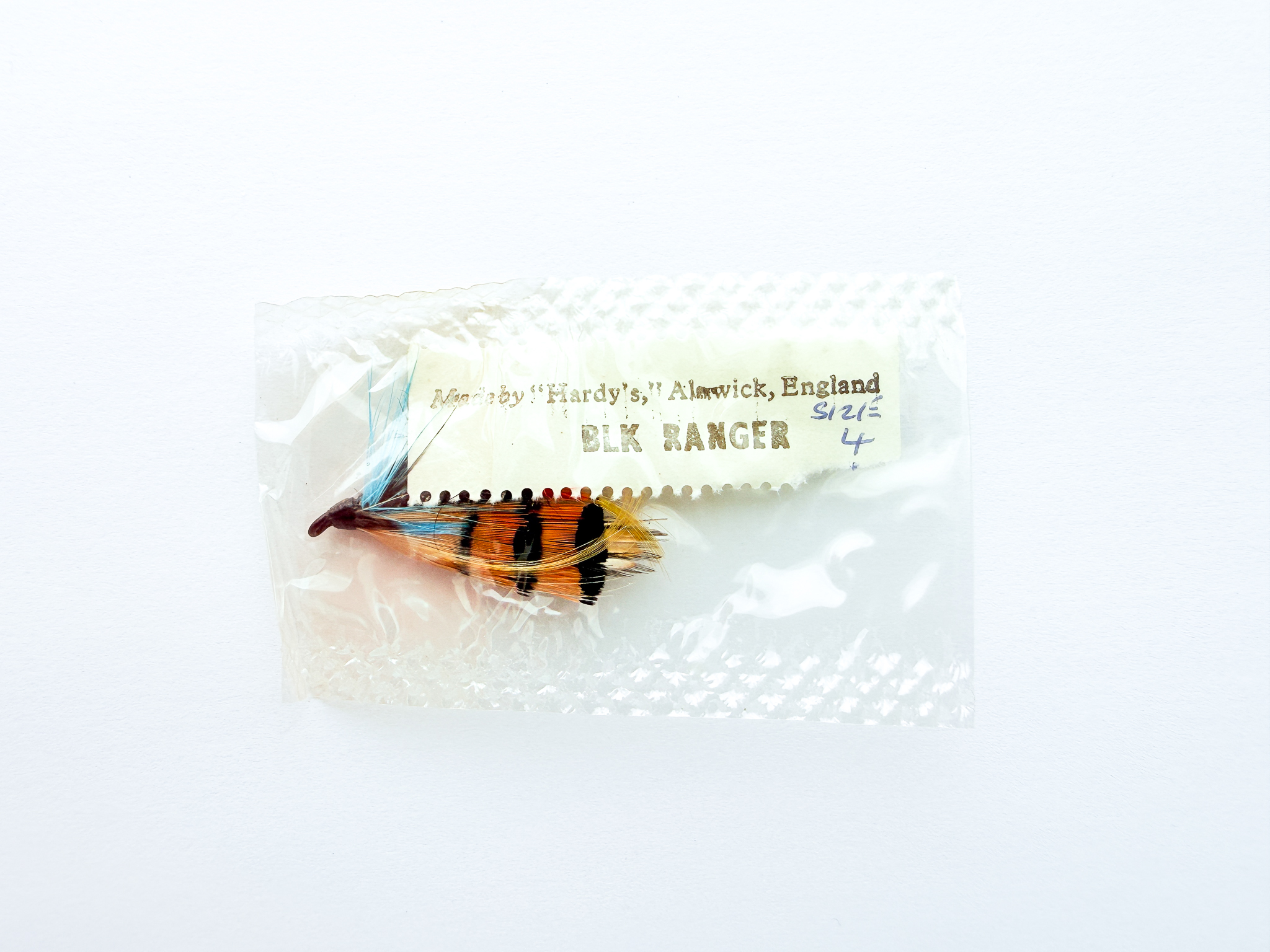 Hardy of Alnwick, Black Ranger, Fully Dressed Salmon Fly 4 (Unused, c.1960s)