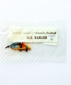Hardy of Alnwick, Black Ranger, Fully Dressed Salmon Fly 8 (Unused, c.1960s)