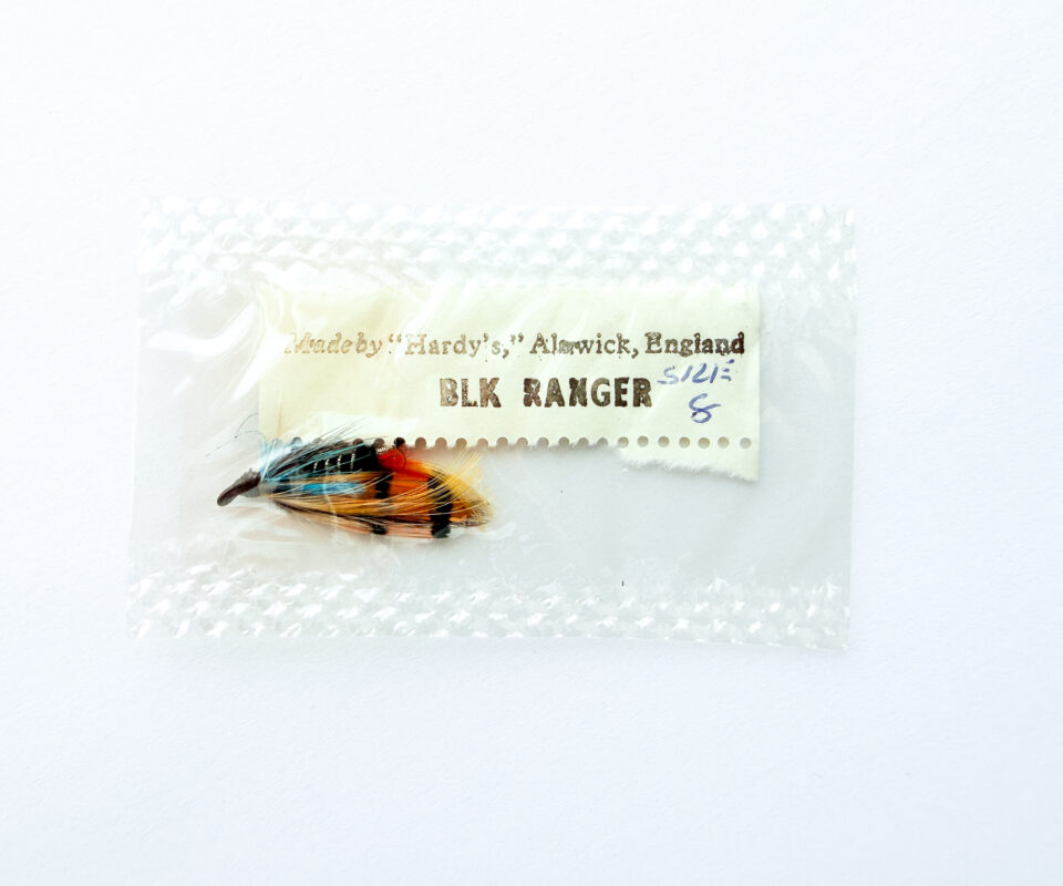 Hardy of Alnwick, Black Ranger, Fully Dressed Salmon Fly 8 (Unused, c.1960s)