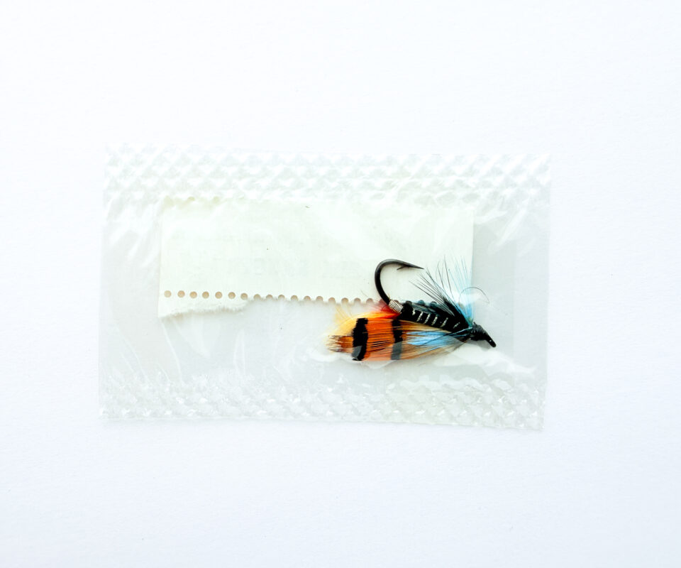 Alternative view of Hardy of Alnwick, Black Ranger, Fully Dressed Salmon Fly 8 (Unused, c.1960s)